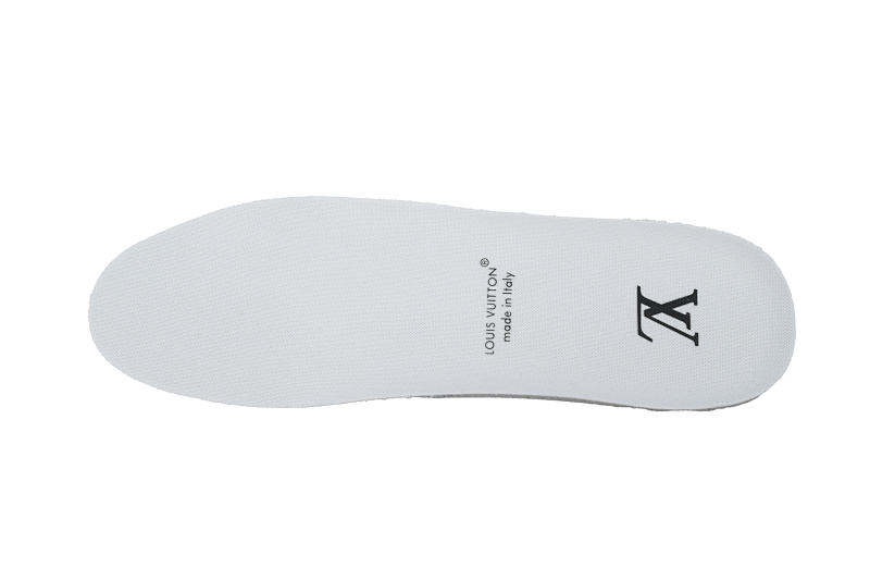 【EA0ET】灰白格子 LV板鞋 Louis Vuitton Grey White Grid 时尚板鞋