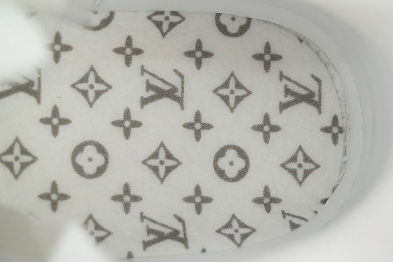 【EA0ET】白棕色  LV板鞋 Louis Vuitton White Brown 时尚板鞋