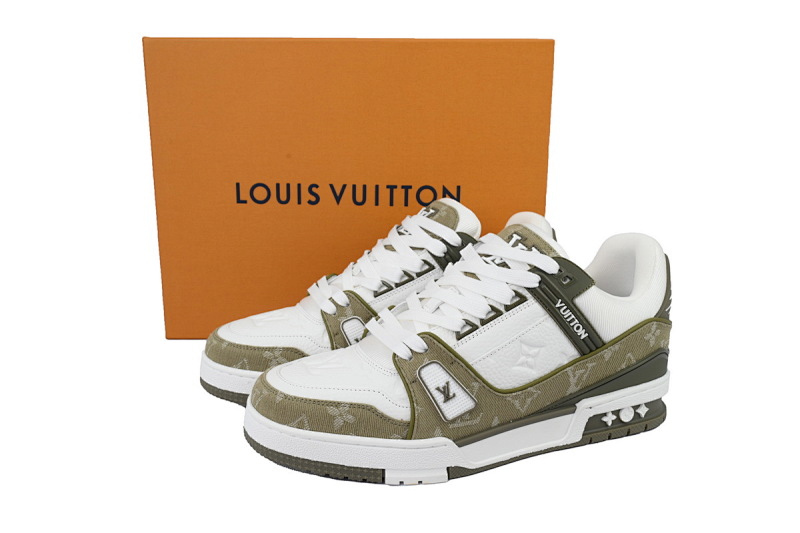 yupoo_287536_109aefb6.jpg 【EA0ET】军绿牛仔 LV板鞋 LOUIS VUITTON Military Green Cowboy 低帮时尚板鞋
