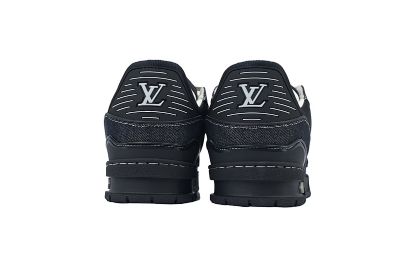 yupoo_287561_1c89a2ff.jpg 【EA0ET】新全黑牛仔 LV板鞋 LOUIS VUITTON New All Black Denim 低帮时尚板鞋
