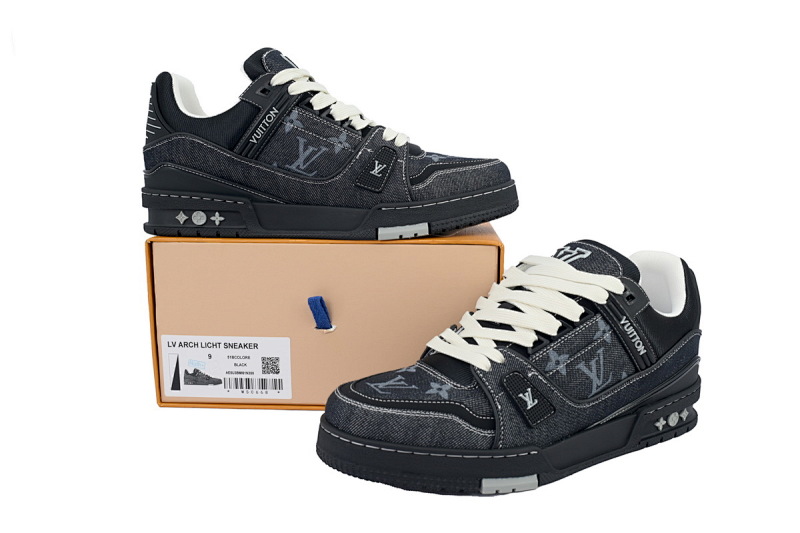 yupoo_287561_60d4a43e.jpg 【EA0ET】新全黑牛仔 LV板鞋 LOUIS VUITTON New All Black Denim 低帮时尚板鞋
