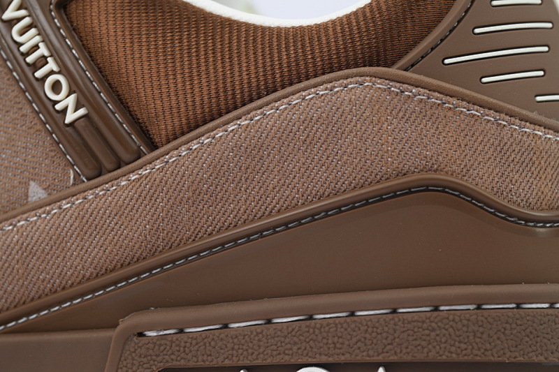 【EA0ET】棕色牛仔 LV板鞋 Louis Vuitton  Brown Cowboy  时尚板鞋