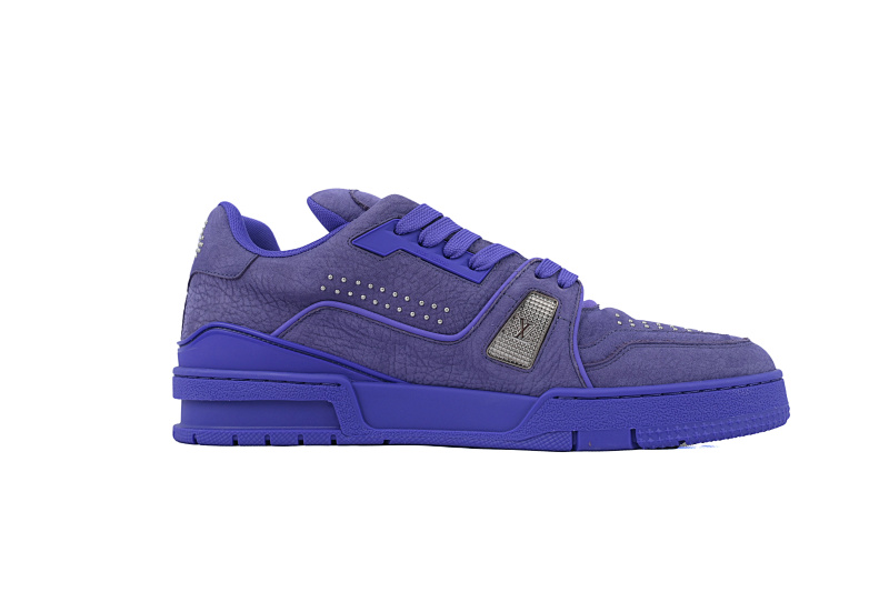 【EA0ET】紫铆钉 LV板鞋 Louis Vuitton Purple Rivet 时尚板鞋
