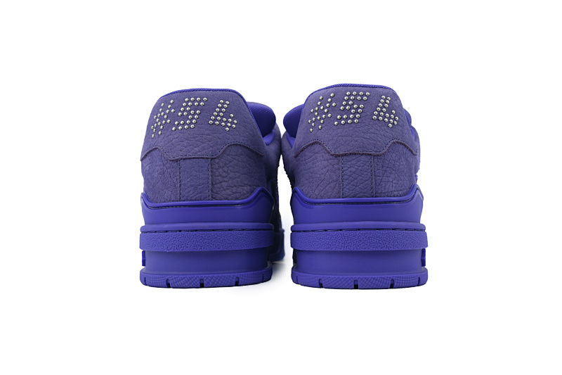 【EA0ET】紫铆钉 LV板鞋 Louis Vuitton Purple Rivet 时尚板鞋