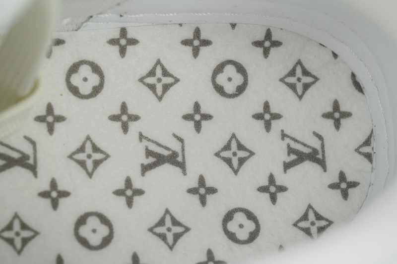【EA0ET】浅蓝格子  LV板鞋 Louis Vuitton Light Blue Grid时尚板鞋