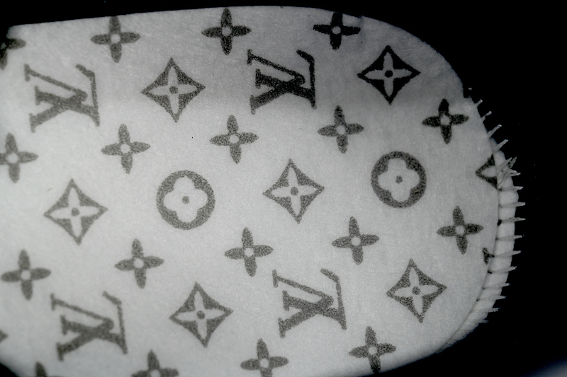 【EA0ET】村上隆黑色 LV板鞋 Louis Vuitton Murakami Takashi Black时尚板鞋