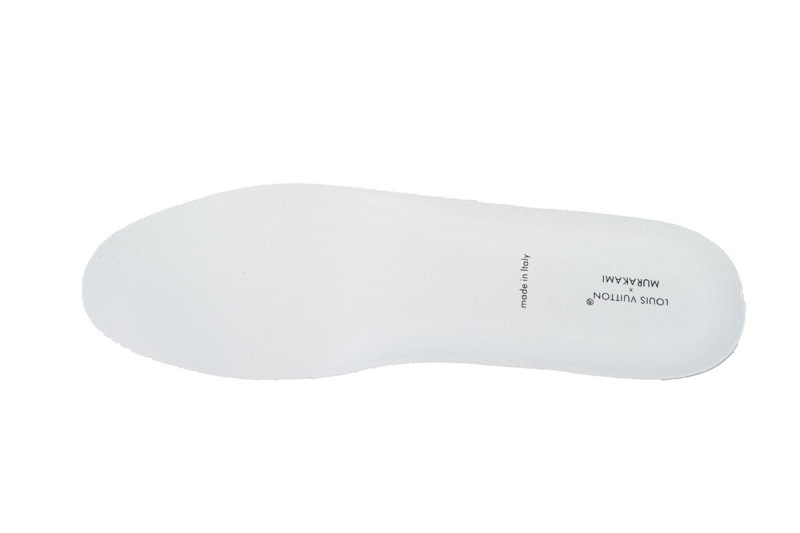 【EA0ET】村上隆白色 LV板鞋 Louis Vuitton Murakami Takashi White 时尚板鞋