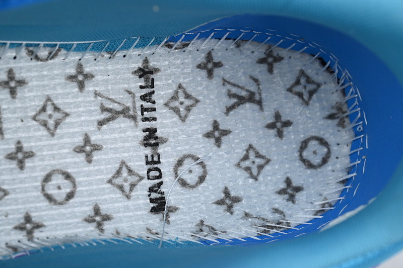 【EA0ET】紫蓝钻 路易威登 LV钻面休闲板鞋 LOUIS VUITTON Trainer