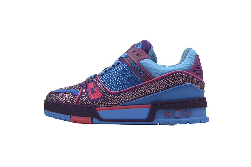 yupoo_287979_bb603302.jpg 【EA0ET】紫蓝钻 路易威登 LV钻面休闲板鞋 LOUIS VUITTON Trainer