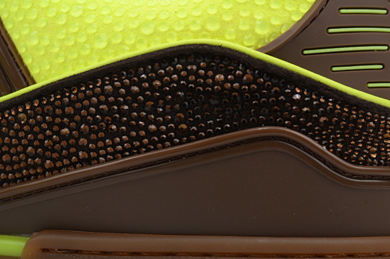 【EA0ET】棕绿钻 路易威登 LV钻面休闲板鞋 LOUIS VUITTON Trainer