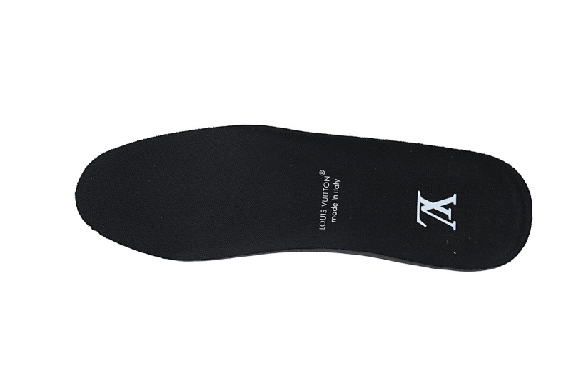 【EA0ET】黑绿钻 路易威登 LV钻面休闲板鞋 LOUIS VUITTON Trainer