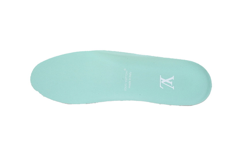 【EA0ET】蓝色迷彩钻 路易威登 LV钻面休闲板鞋 LOUIS VUITTON Trainer