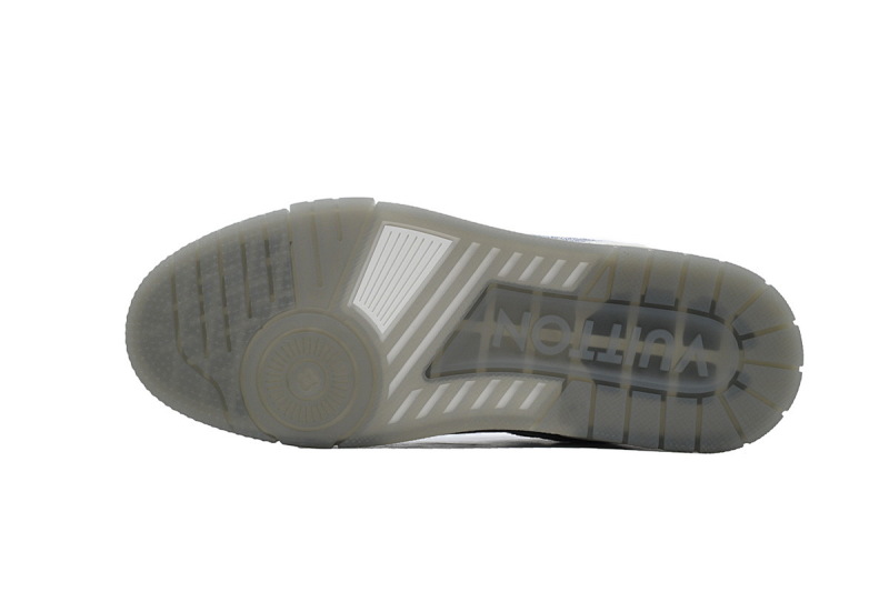 【EA0ET】灰白钻 路易威登 LV钻面休闲板鞋 LOUIS VUITTON Trainer