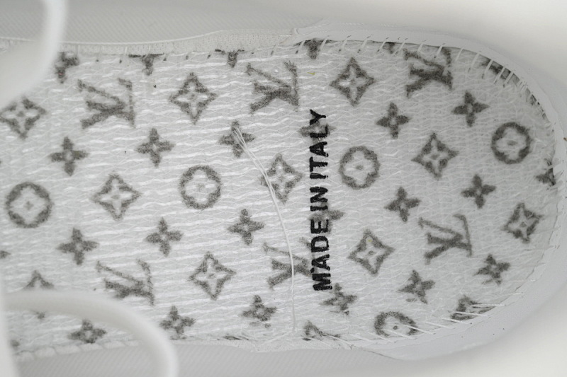 【EA0ET】灰白钻 路易威登 LV钻面休闲板鞋 LOUIS VUITTON Trainer