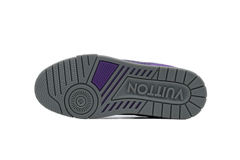 【EA0ET】紫钻 路易威登 LV钻面休闲板鞋 LOUIS VUITTON Trainer