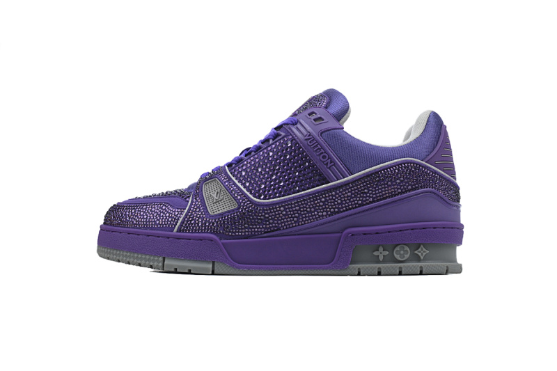 yupoo_288479_a19531b5.jpg 【EA0ET】紫钻 路易威登 LV钻面休闲板鞋 LOUIS VUITTON Trainer