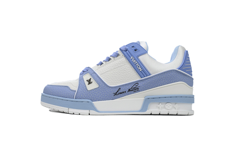 yupoo_288554_3b8b6545.jpg 【EA0ET】圆头离职蓝 路易威登 LV休闲板鞋 LOUIS VUITTON Trainer