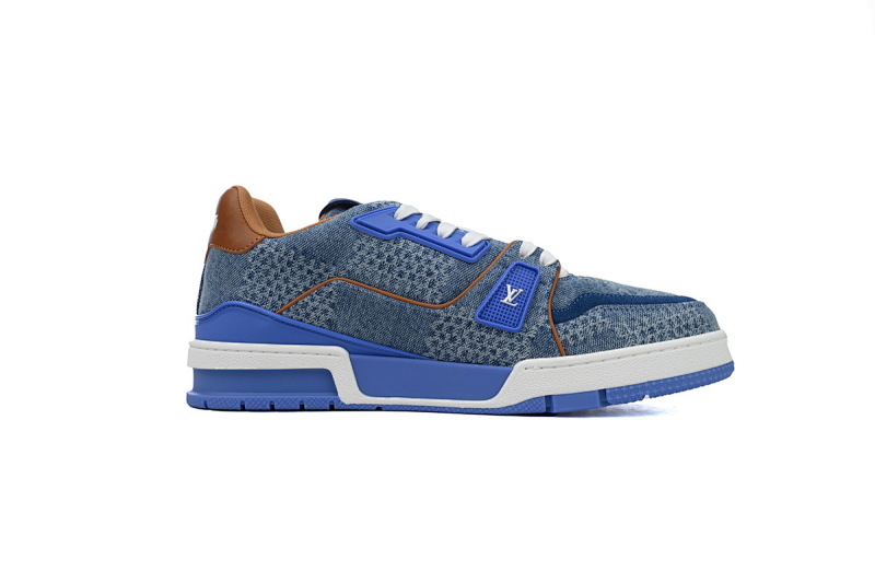 yupoo_288576_ac1078b8.jpg 【EA0ET】圆头拼蓝 路易威登 LV休闲板鞋 LOUIS VUITTON Trainer