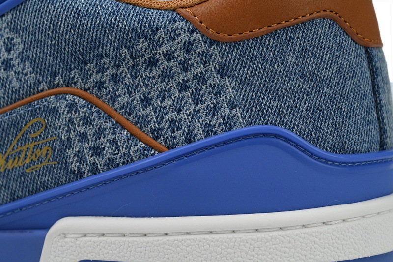 yupoo_288576_c35e9d41.jpg 【EA0ET】圆头拼蓝 路易威登 LV休闲板鞋 LOUIS VUITTON Trainer