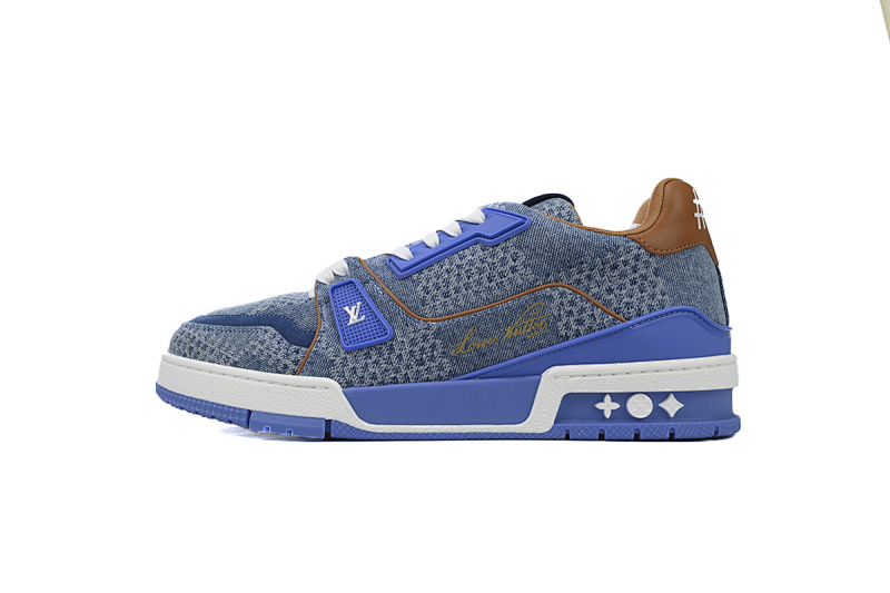 yupoo_288576_eccbe959.jpg 【EA0ET】圆头拼蓝 路易威登 LV休闲板鞋 LOUIS VUITTON Trainer