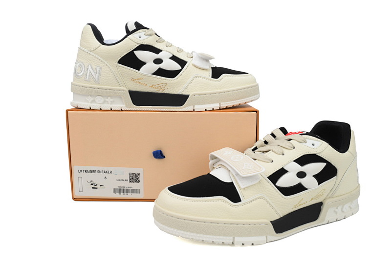 yupoo_288642_78df4345.jpg 【EA0ET】圆头魔术黑白 路易威登 LV休闲板鞋 LOUIS VUITTON Trainer