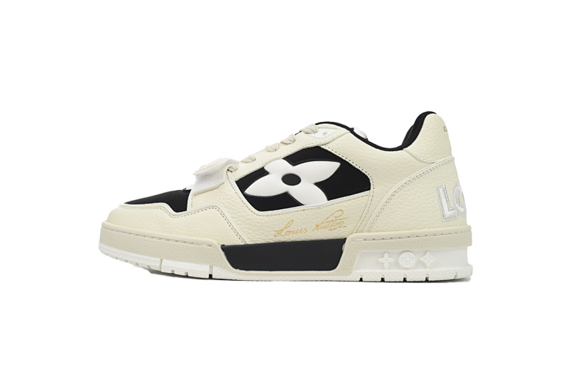 yupoo_288642_f9b6d855.jpg 【EA0ET】圆头魔术黑白 路易威登 LV休闲板鞋 LOUIS VUITTON Trainer