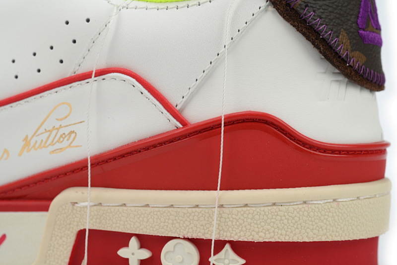 yupoo_288708_2c7e68b5.jpg 【EA0ET】限定荧光黄 路易威登 LV休闲板鞋 LOUIS VUITTON Trainer Fluorescent Yellow