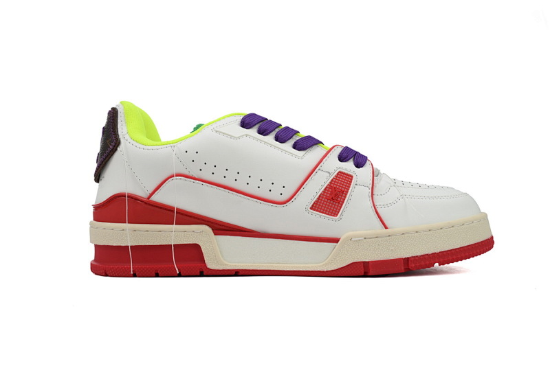 yupoo_288708_db5c2b03.jpg 【EA0ET】限定荧光黄 路易威登 LV休闲板鞋 LOUIS VUITTON Trainer Fluorescent Yellow