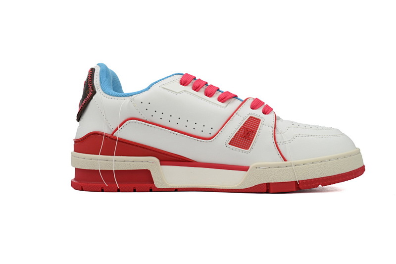 yupoo_288730_7f1ebe5a.jpg 【EA0ET】限定黄蓝 路易威登 LV休闲板鞋 LOUIS VUITTON Trainer Yellow Blue