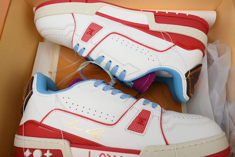 yupoo_288752_beed92c3.jpg 【EA0ET】限定蓝紫 路易威登 LV休闲板鞋 LOUIS VUITTON Trainer Blue Purple