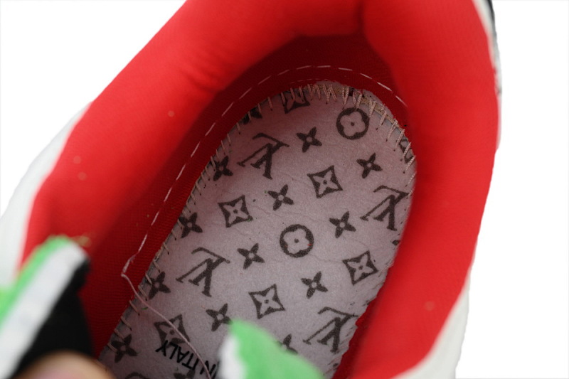 yupoo_288774_77460e2f.jpg 【EA0ET】限定红绿 路易威登 LV休闲板鞋 LOUIS VUITTON Trainer Red Green