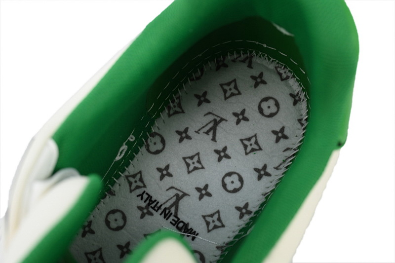 yupoo_288818_bd55cb83.jpg 【EA0ET】圆头全皮白绿 路易威登 LV休闲板鞋 LOUIS VUITTON Trainer