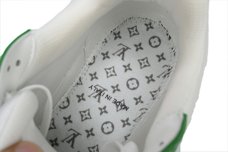 yupoo_288885_79a4fb4a.jpg 【EA0ET】绿色牛仔 LV板鞋 Louis Vuitton Trainer Green 牛仔布拼接低帮 时尚板鞋