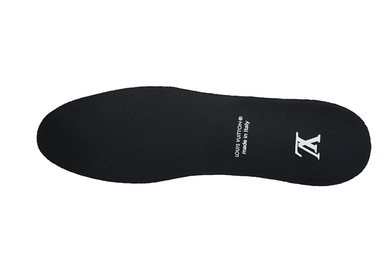 【EA0ET】牛仔黑色魔术贴 LV板鞋 Louis Vuitton Trainer Black 网眼经典印花 时尚板鞋
