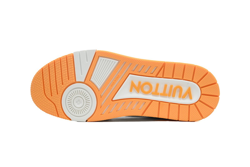 yupoo_289025_9b5e7c2b.jpg 【EA0ET】牛仔黄色魔术贴 LV板鞋 Louis Vuitton Trainer Yellow 网眼经典印花 时尚板鞋