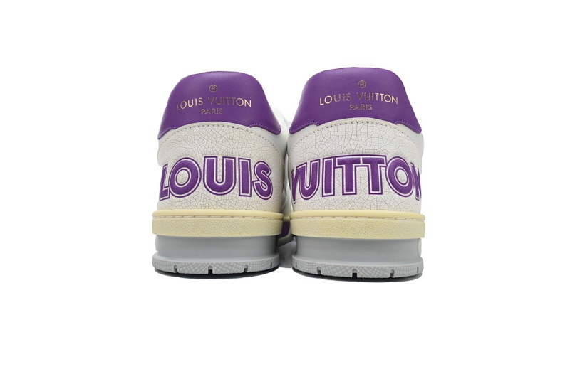 yupoo_289201_7ba9098f.jpg 【EA0ET】紫色魔术贴 LV板鞋 Louis Vuitton Trainer Purple 圆头印花 时尚板鞋