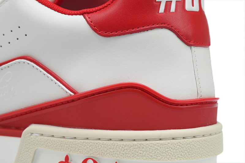 yupoo_289248_4af07345.jpg 【EA0ET】54白红 LV板鞋 Louis Vuitton Trainer White Red 时尚板鞋