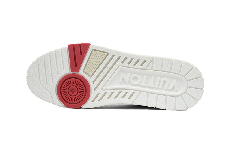 yupoo_289248_d5a3c824.jpg 【EA0ET】54白红 LV板鞋 Louis Vuitton Trainer White Red 时尚板鞋