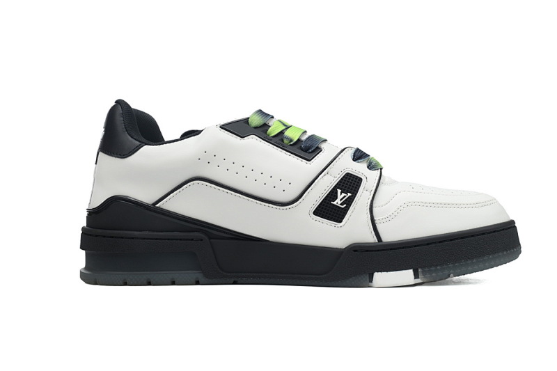 yupoo_289292_e8bbc53a.jpg 【EA0ET】54彩带 LV板鞋 Louis Vuitton Trainer White 牛皮时尚板鞋