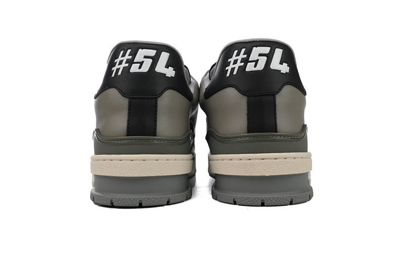 yupoo_289314_d41687c8.jpg 【EA0ET】54灰黑 LV板鞋 Louis Vuitton Trainer Grey Black 时尚板鞋