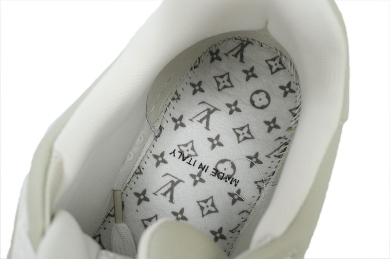 yupoo_289358_a04749e5.jpg 【EA0ET】54灰橙 LV板鞋 Louis Vuitton Trainer Grey Orange 金色签名 时尚板鞋