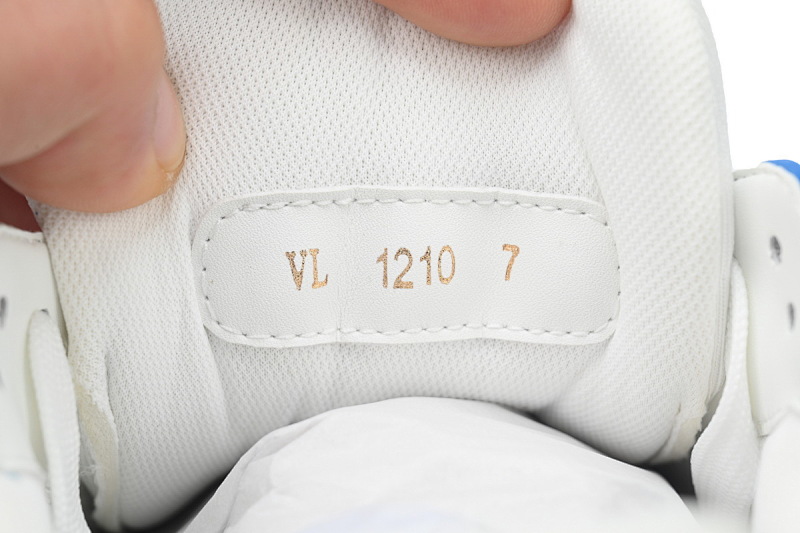yupoo_289424_cdd8265e.jpg 【EA0ET】粒面叮当猫 LV板鞋 Louis Vuitton Trainer White Orange 拼色休闲 时尚板鞋
