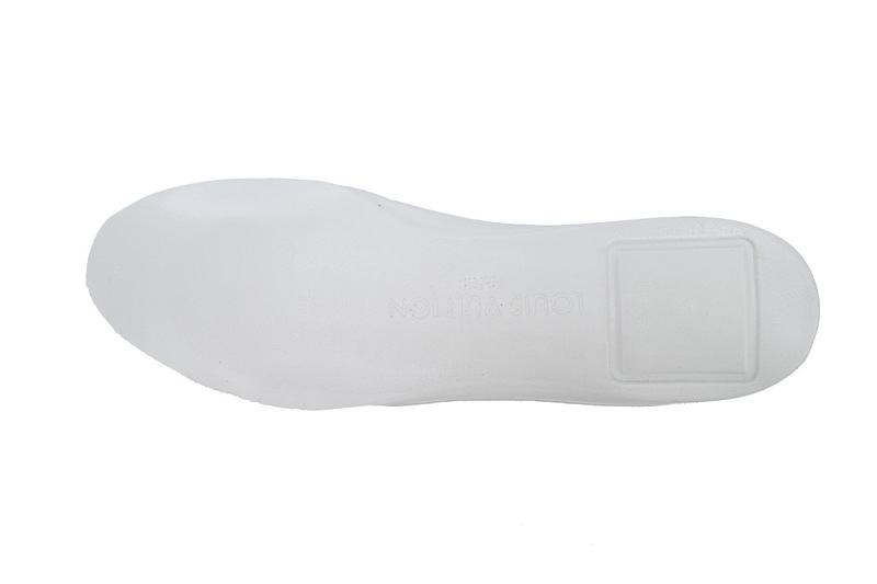 yupoo_289424_dee91087.jpg 【EA0ET】粒面叮当猫 LV板鞋 Louis Vuitton Trainer White Orange 拼色休闲 时尚板鞋