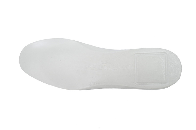 【EA0ET】压花灰白 LV板鞋 Louis Vuitton Trainer Grey White 牛皮花纹 时尚板鞋