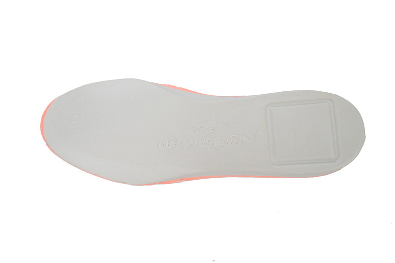 【EA0ET】压花蜜桃粉 LV板鞋 Louis Vuitton Trainer Peach 牛皮花纹 时尚板鞋