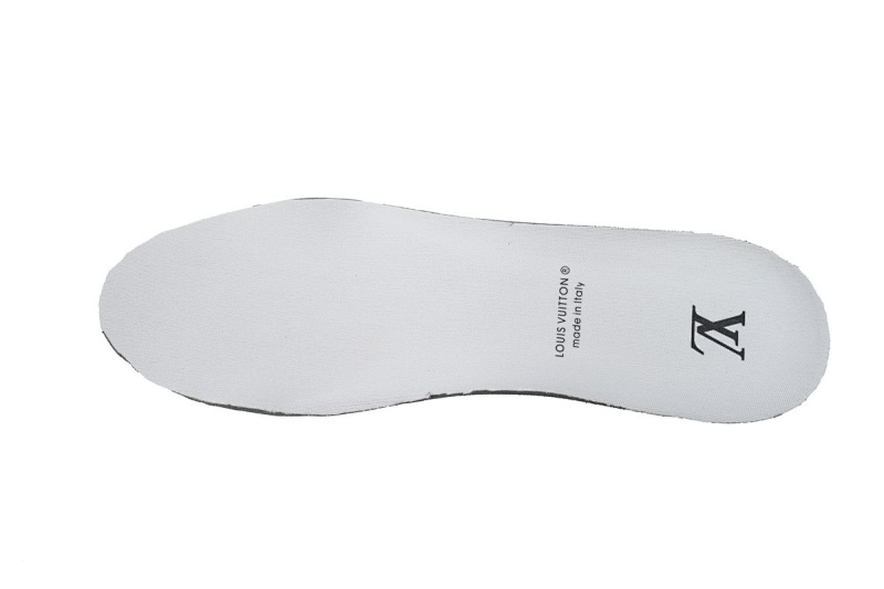【EA0ET】织物蓝色 LV板鞋 Louis Vuitton Trainer Blue 时尚板鞋
