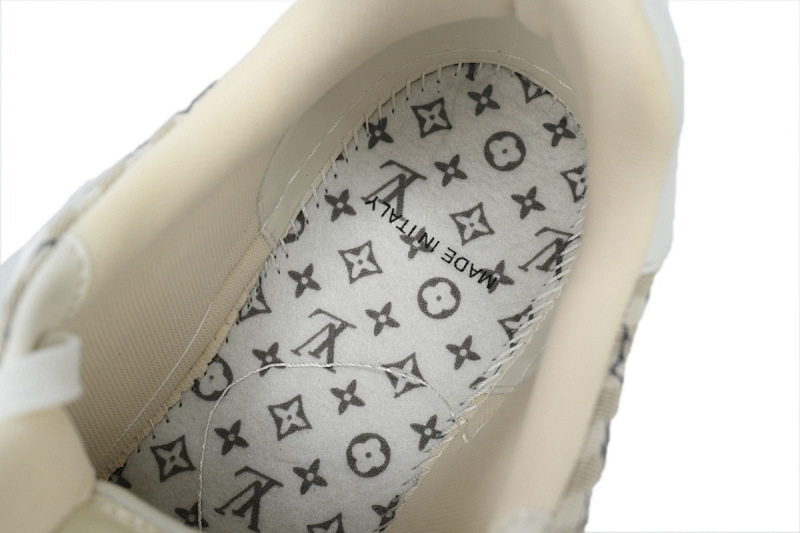 【EA0ET】织物褐色 LV板鞋 Louis Vuitton Trainer Brown 时尚板鞋