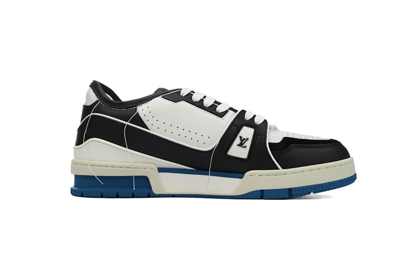 yupoo_289653_b9ce1ea7.jpg 【EA0ET】走秀黑白熊猫 LV板鞋 Louis Vuitton Trainer Black White 时尚板鞋