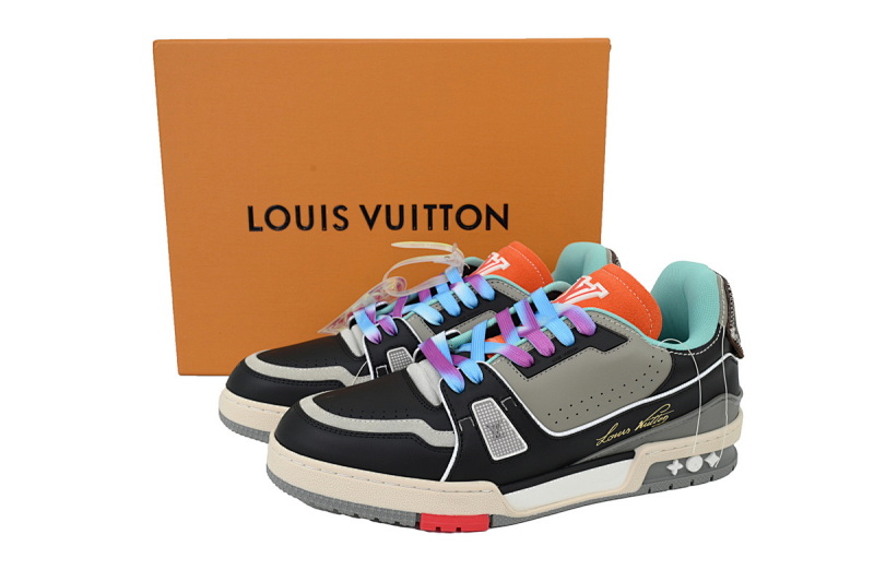 yupoo_289675_31727da1.jpg 【EA0ET】走秀湖水蓝 LV板鞋 Louis Vuitton Trainer Blue 时尚板鞋