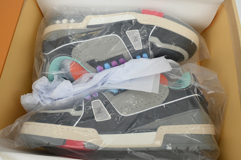 yupoo_289675_4002c503.jpg 【EA0ET】走秀湖水蓝 LV板鞋 Louis Vuitton Trainer Blue 时尚板鞋